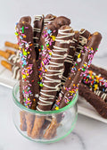 Chocolate Covered Caramel Pretzel Box