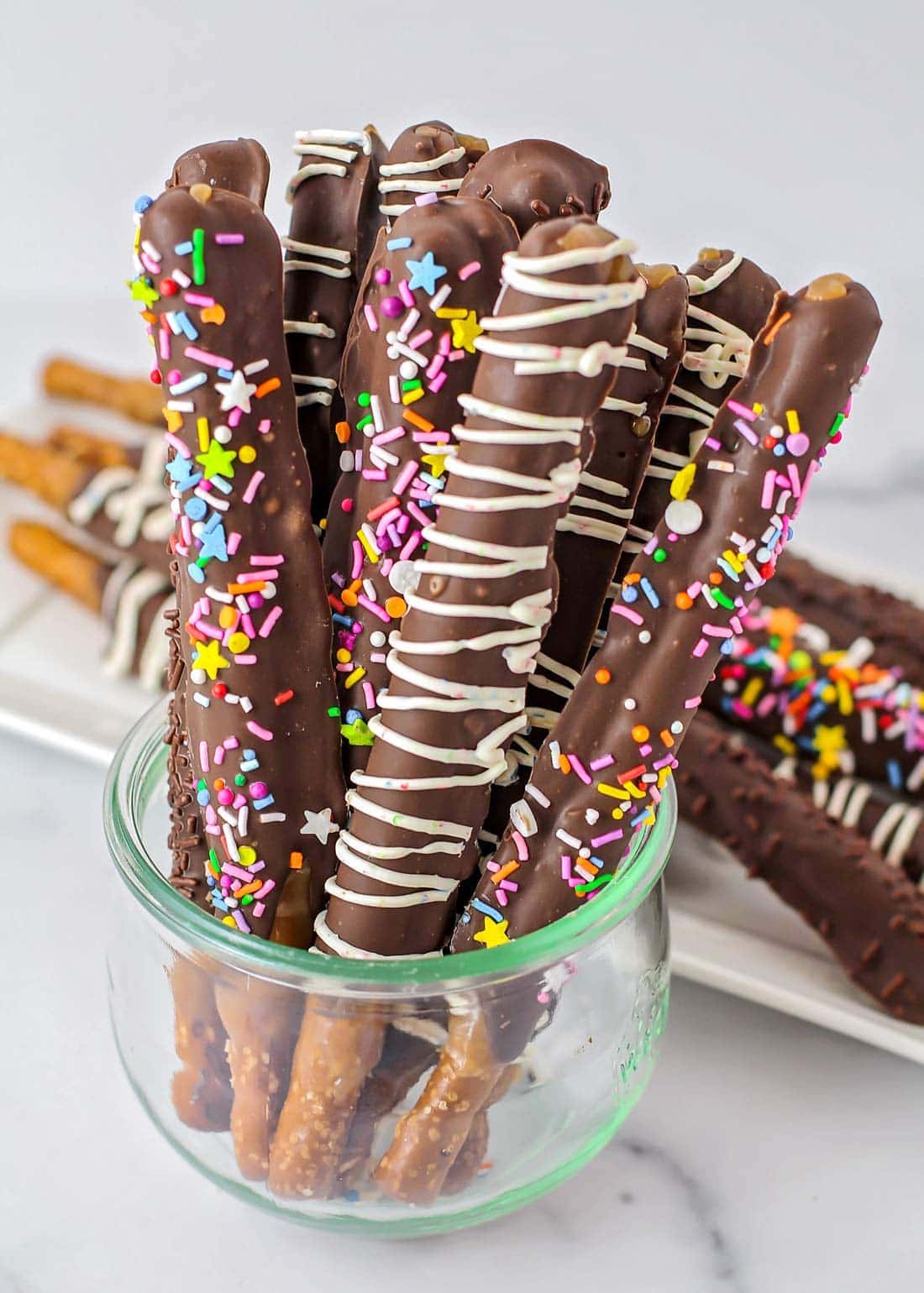 Chocolate Covered Caramel Pretzel Box